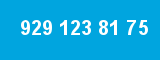929 123 81 75